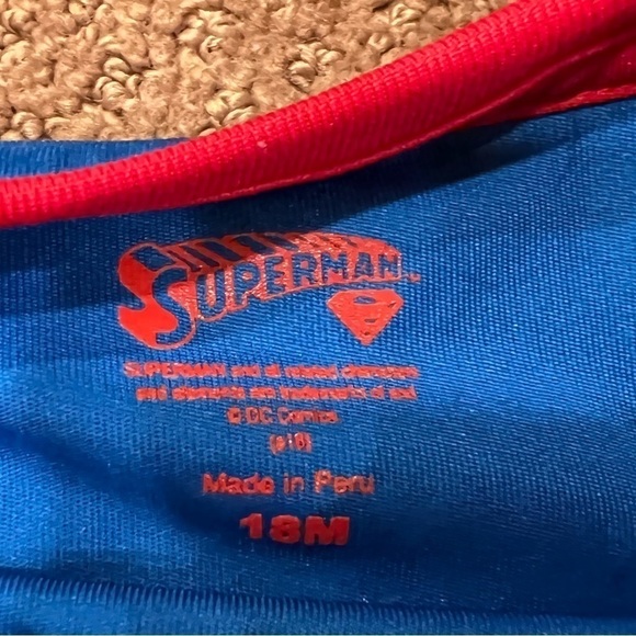 Superman Short Sleeve Tee Size 18 Months - Picture 4 of 4